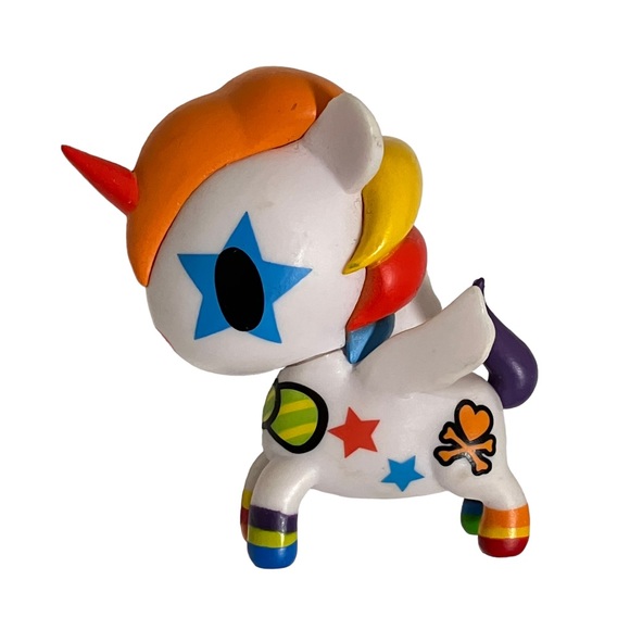 Tokidoki Unicorno Series 3 Bowie Clown Rainbow Open Blind Box Vinyl Figure - Picture 1 of 7